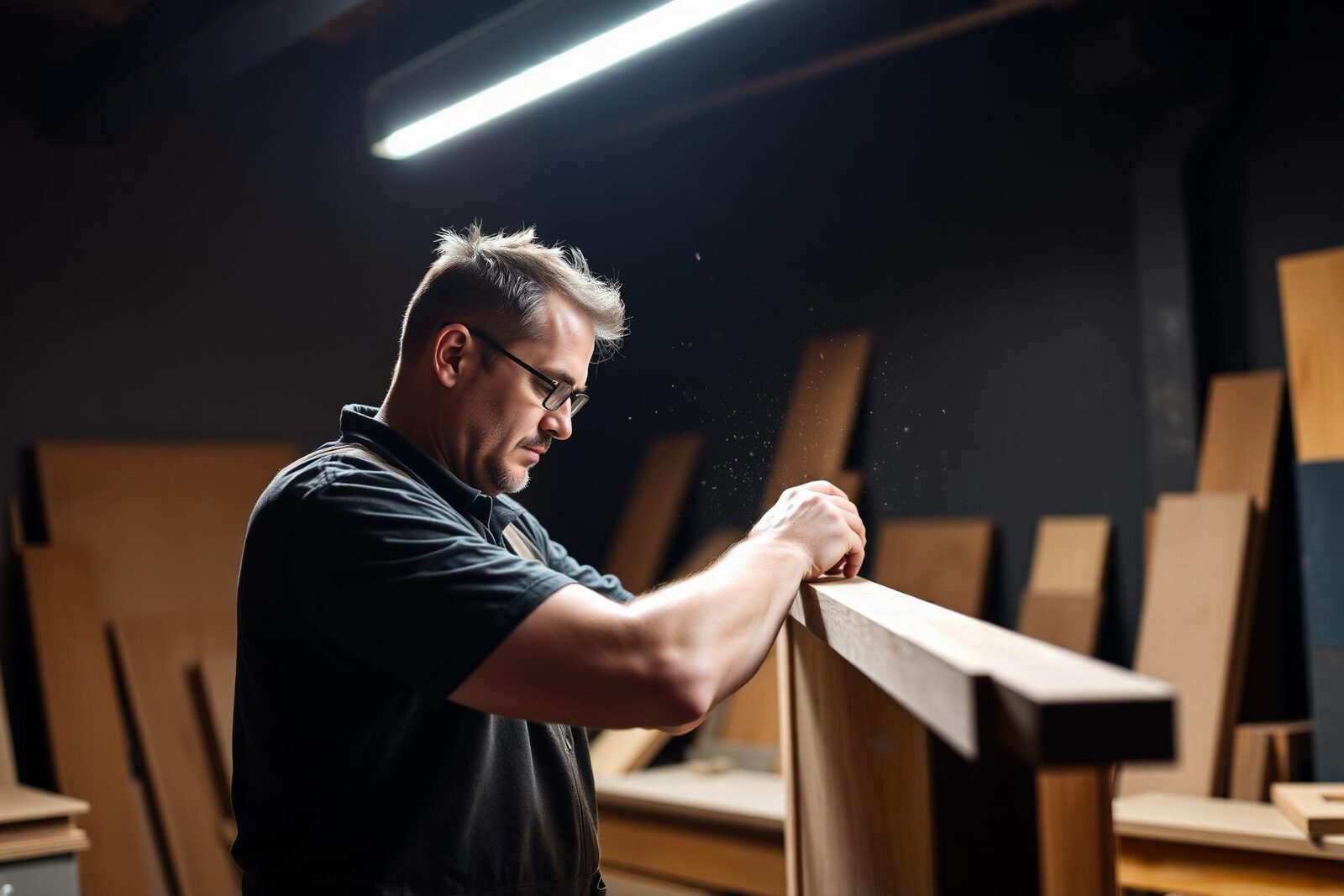 Crafted Interiors custom carpentry workshop serving Mecklenburg County